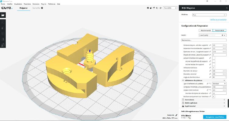 Adaptateur Plateau 15cm (Tray adapter 15cm) | 3d print model