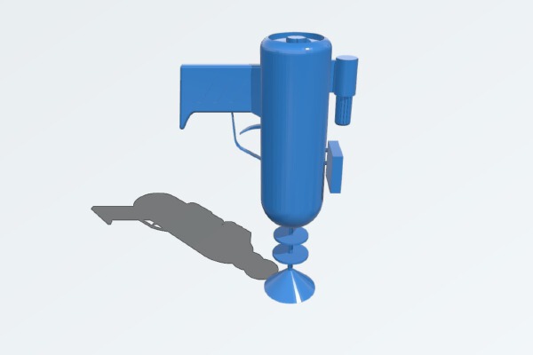 Laser gun from Rick and Morty | 3d print model