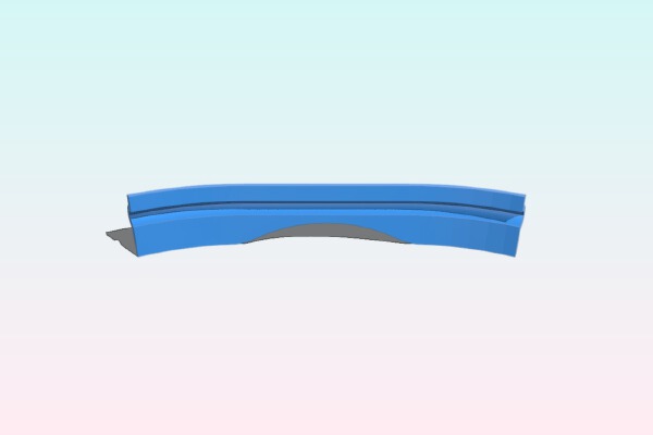 Laforge Wire Protector | 3d print model