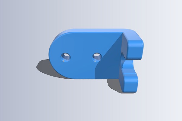 Parcel shelf hinge Ford Focus Fiesta MK3 III | 3d print model