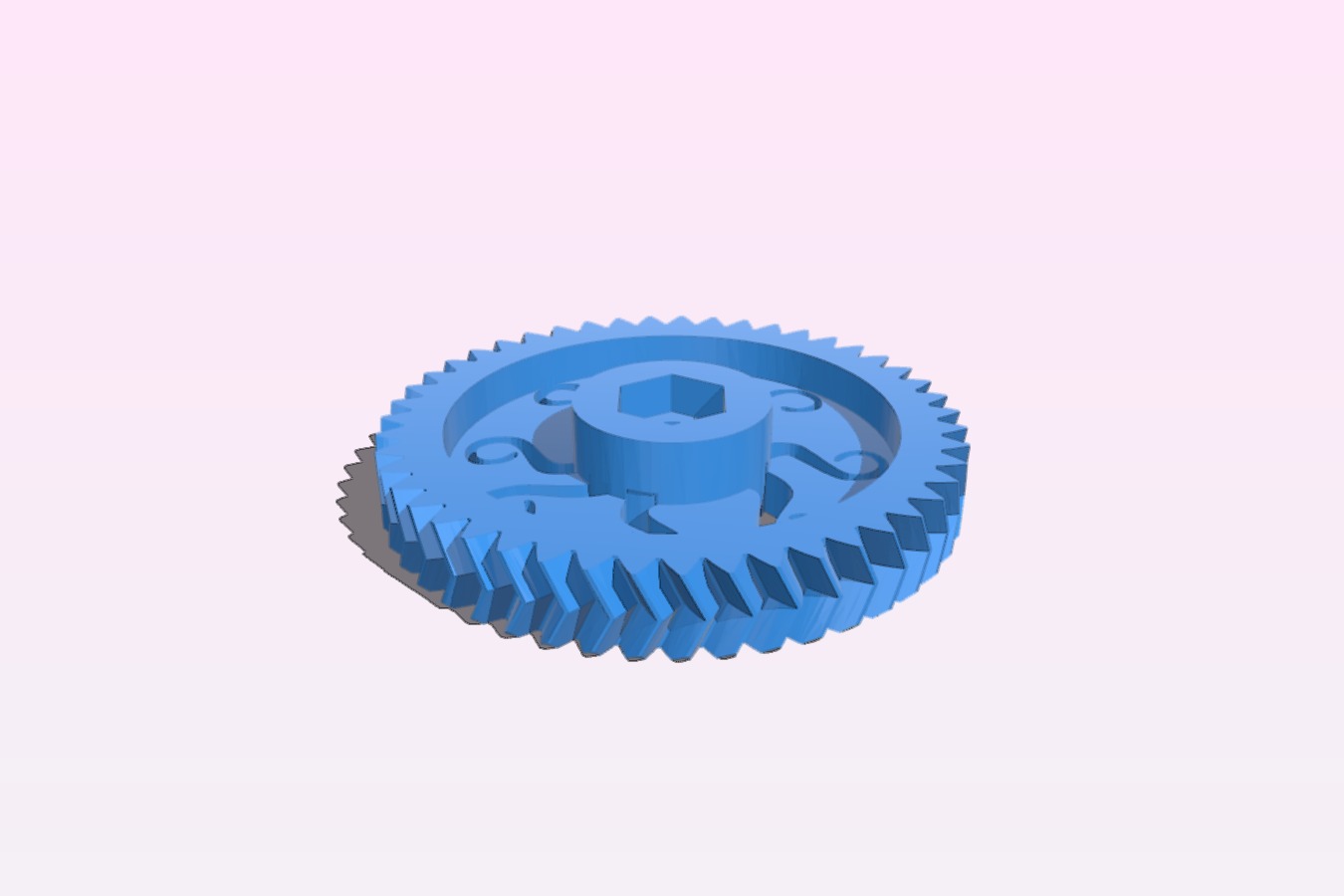 Large Herringbone Gear Octo Edition