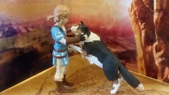 BOTW Link and Puppy - (in progress, maybe updated) | 3d print model