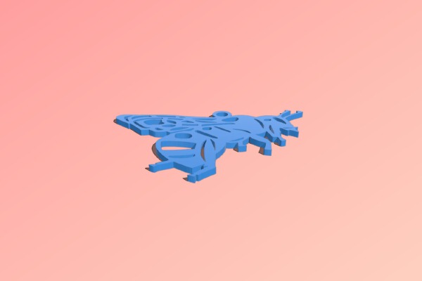 Wasp Pendant | 3d print model