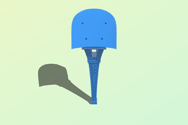 Salto Alto torre eiffel | 3d print model