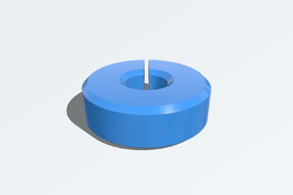 8mm Clamping Shaft Collar | 3d print model