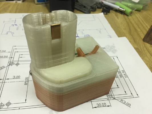 ScrewDriver Hitachi DS12DVF3 battery box | 3d print model