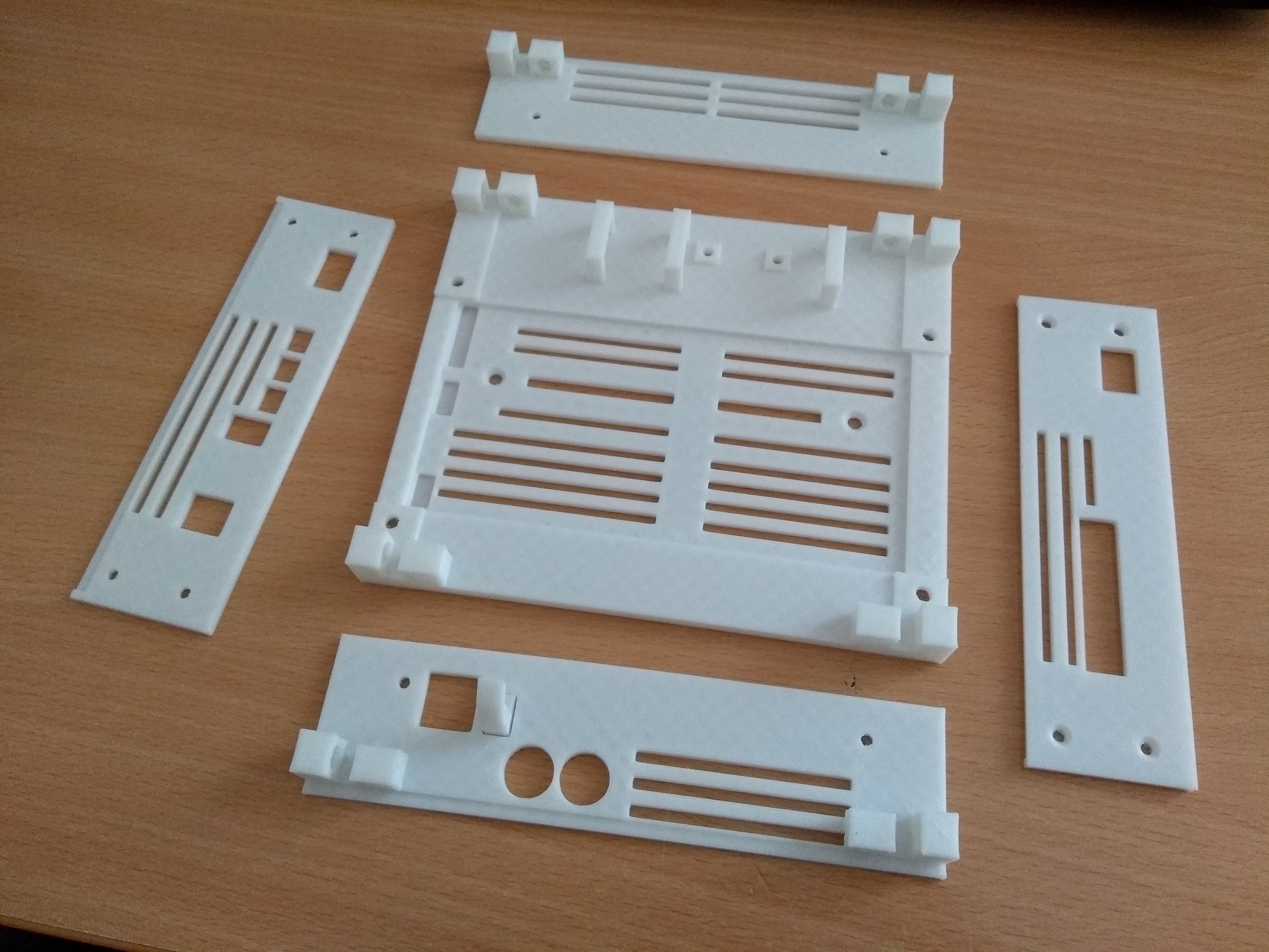 MKS Gen V1.4 3D Printer board Box Modified (80mm FAN)