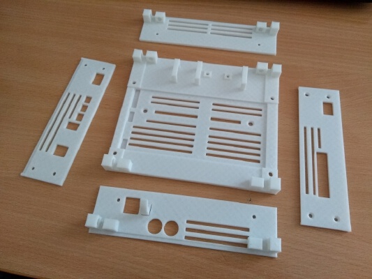 MKS Gen V1.4 3D Printer board Box Modified (80mm FAN) | 3d print model