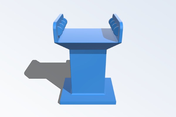 3D printable - Thomas the tank engine track bridge support | 3d print model
