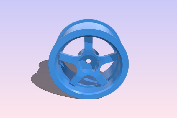 tamiya drift whell 1_10 | 3d print model