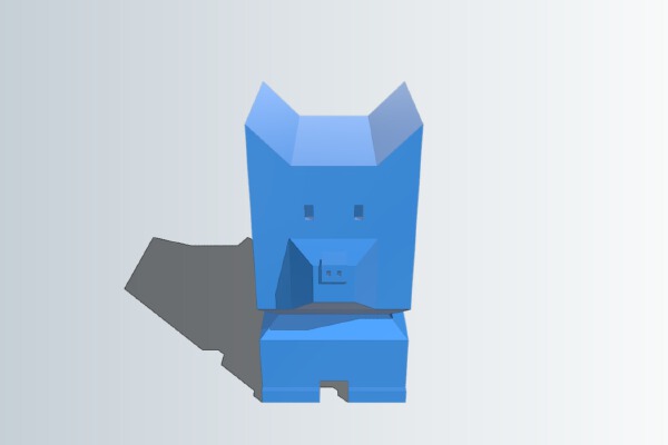 Cali Husky - The Calibration Husky | 3d print model
