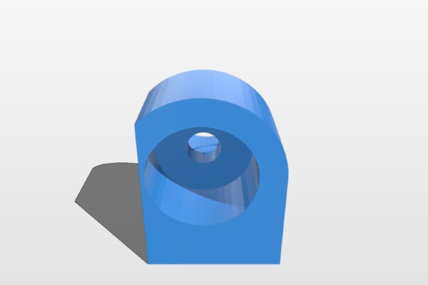 Z Axis Endstop Adjuster for Rigidbot | 3d print model