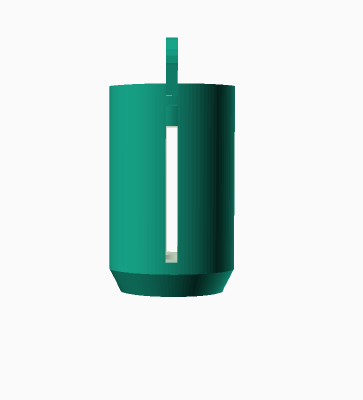 Lanyard Lifter - Conference badge height adjuster | 3d print model