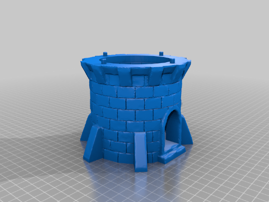 Fantasy Tower | 3d print model