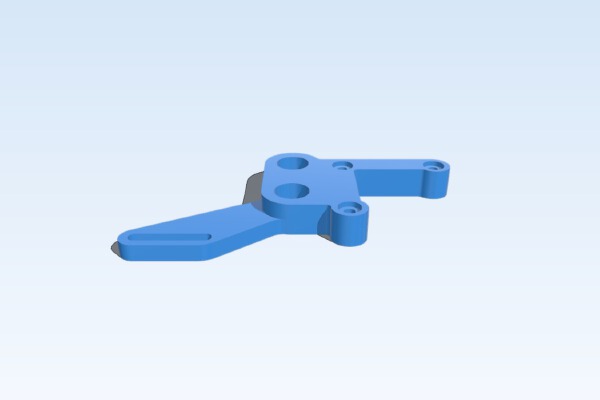 Prusa I3 Rework Y-Motor mount with Solidworks 2014 source. | 3d print model