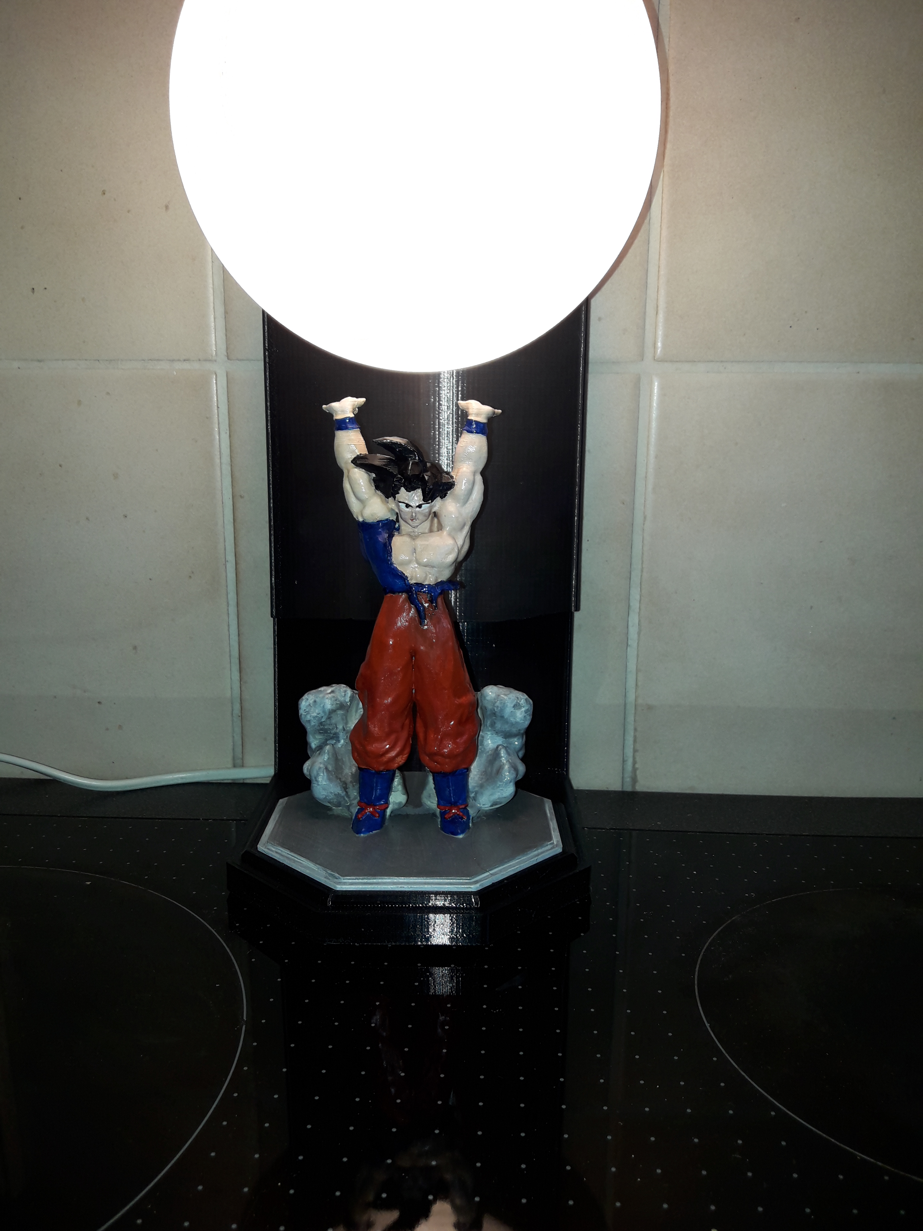 Goku Genkidama _Spirit Bomb Lamp