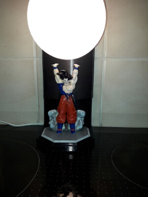 Goku Genkidama _Spirit Bomb Lamp | 3d print model