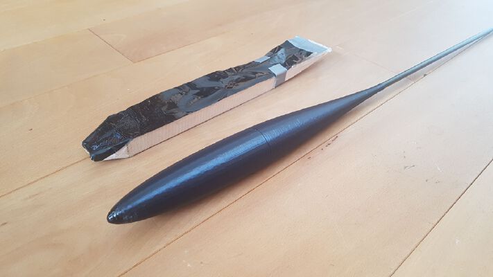 DLG glider fuselage | 3d print model