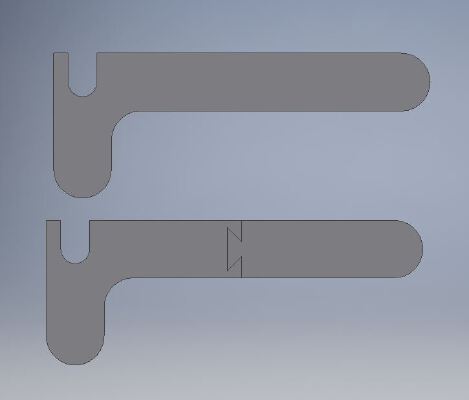 db Drag sensor placement jig | 3d print model