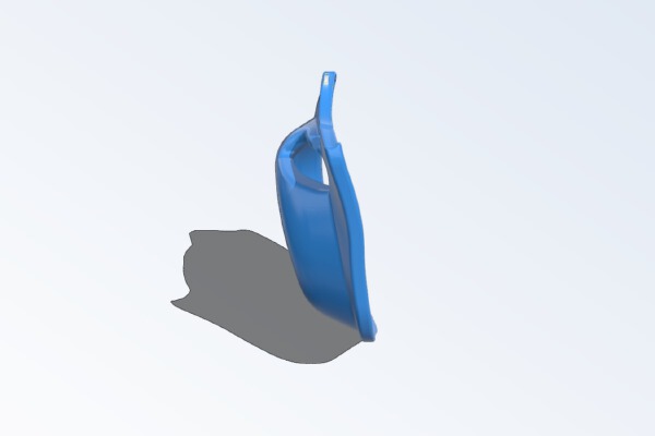 Airsoft Ear Protection for mesh mask | 3d print model