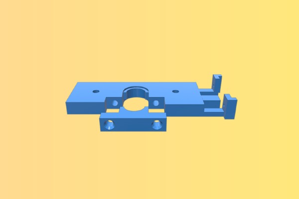 J-Head mount with servo holder for auto bed leveling | 3d print model