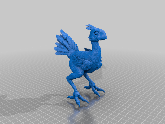 Chocobo FF7 | 3d print model