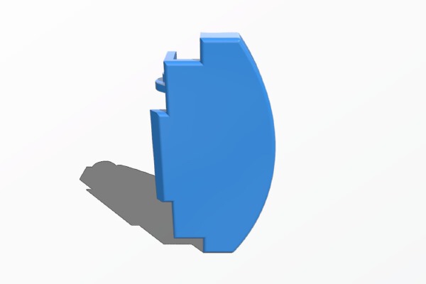 VW MK4 Armrest Lid Button | 3d print model