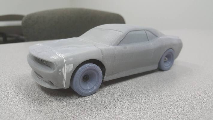 1:25 RC Car chassis | 3d print model