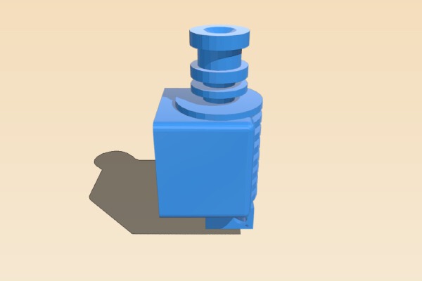 E3D v4 Hot End Model | 3d print model