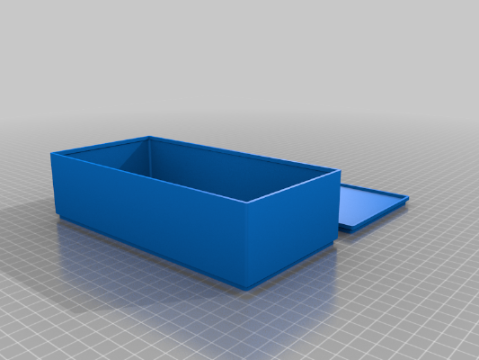 Customizable, Stackable Box v3.1 | 3d print model