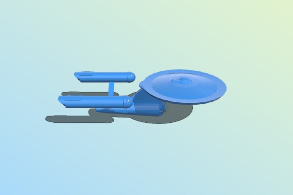 Enterprise NCC 1701 | 3d print model