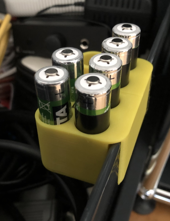 Rechargeable Battery Organizer