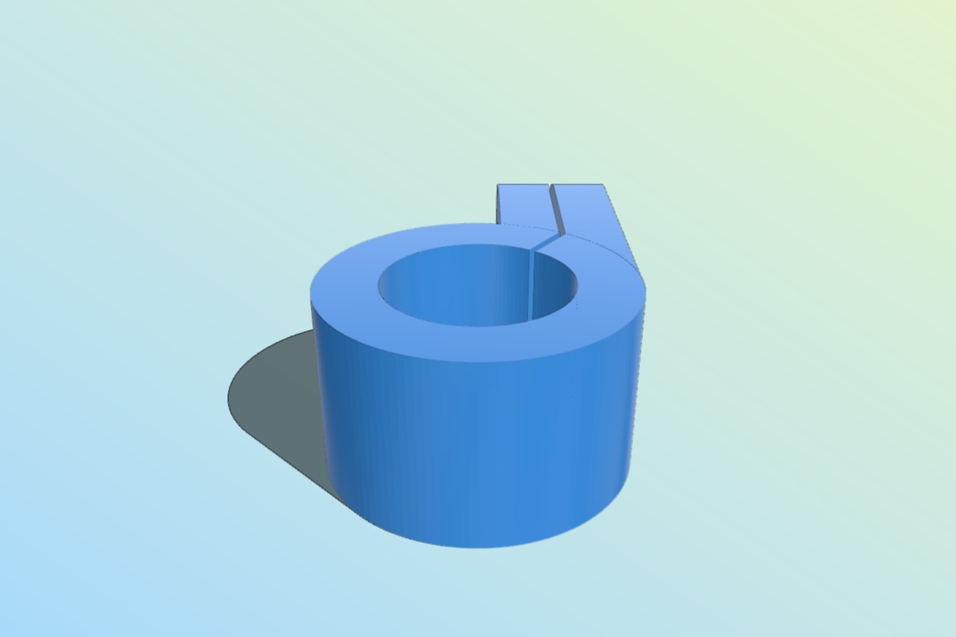 P-clip Solidoodle power cable support