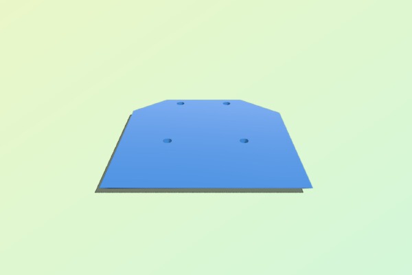 ReDuplicator i3 MK3x - Titan Aero Mount Piezo Remix | 3d print model