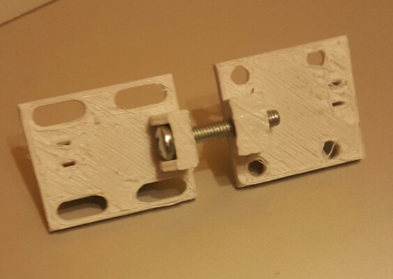 Upgrade idea "Anet A8 X Axis Belt holder" by idea04 | 3d print model