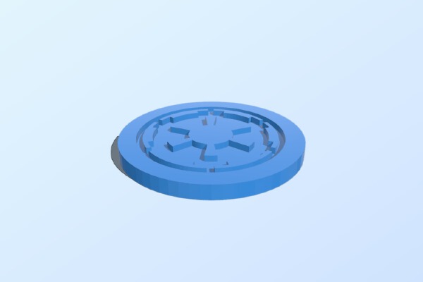 Star Wars FFG Destiny Point Token | 3d print model