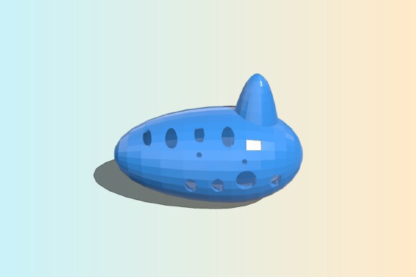 Ocarina | 3d print model