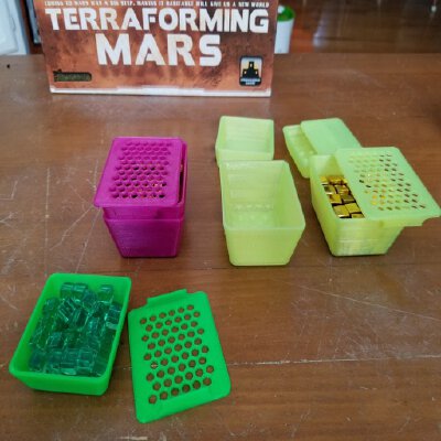 Parametric Token Tray | 3d print model