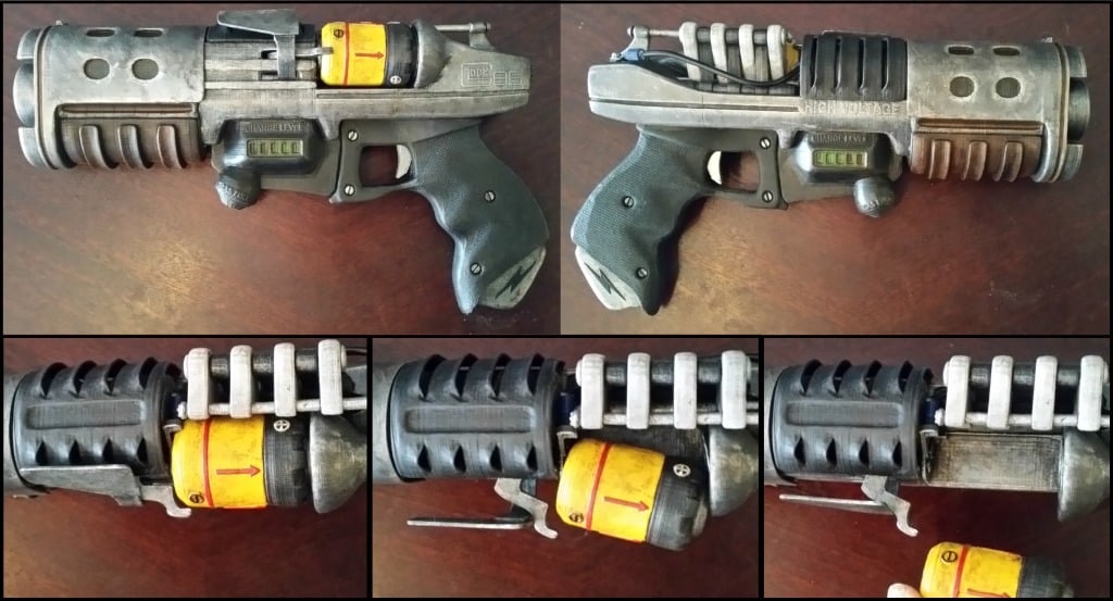 Fallout Glock 86 Plasma Pistol by 3nikhey made printable