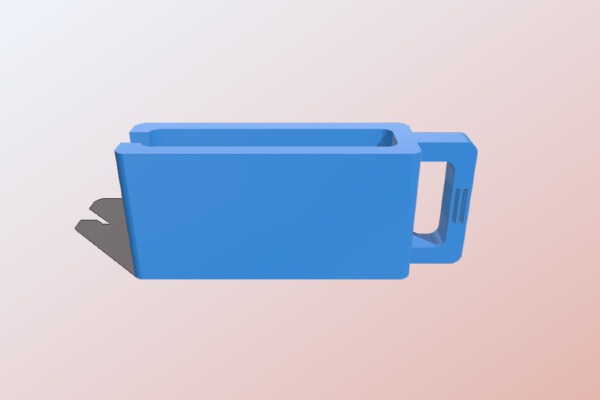 Prius clip-on cable holder | 3d print model