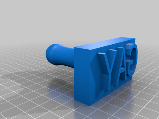 GAY stamp | 3d print model