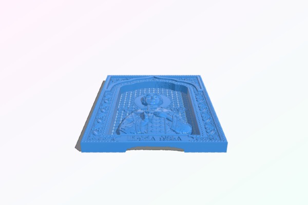 Icon of Tsarevich Alexei | 3d print model