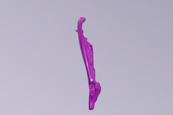 "Anya" jointed dragon Remix from Braq | 3d print model