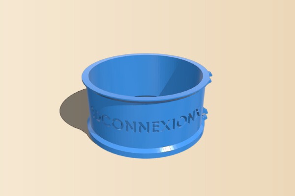 Connexion 3D Mobile Cable holder | 3d print model