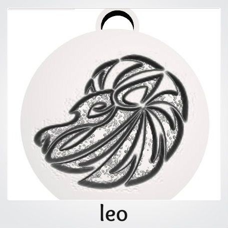 Pendants. Zodiac signs. Fire.