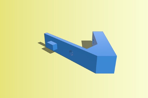 Tronxy X1 Front Panel Mount | 3d print model