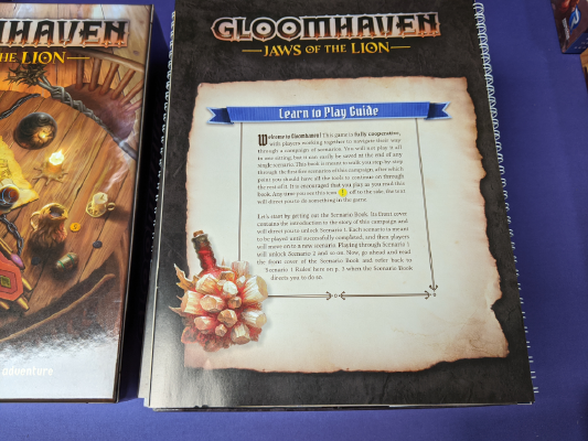 Gloomhaven Jaws of the Lion Organizer (+original Gloomhaven enhancements) | 3d print model