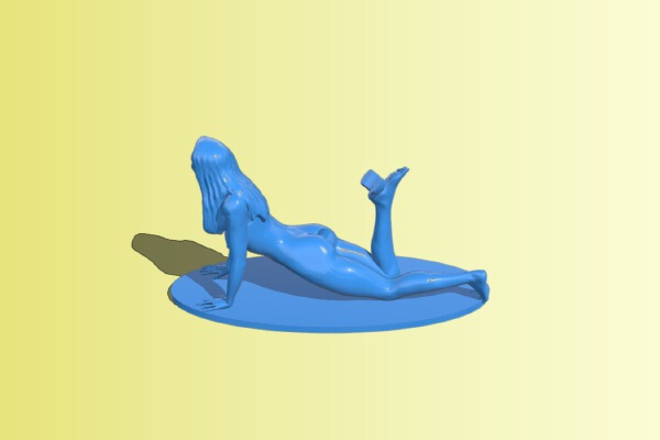 Pen plug women | 3d print model