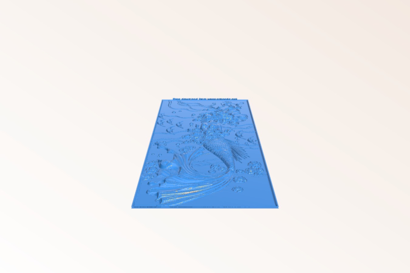 Mermaid door pattern