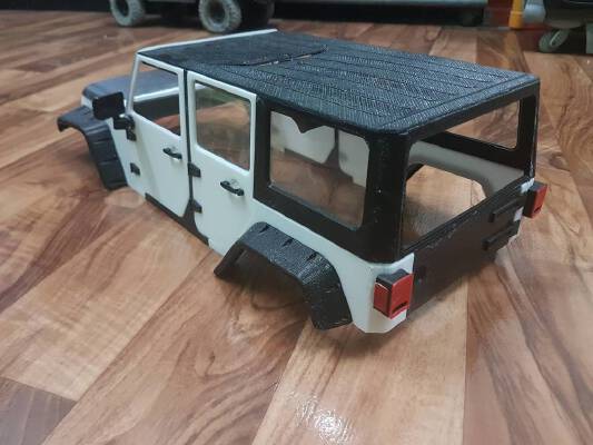 Tail light for Jeep Rubicon TRX4 | 3d print model